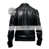 A-Trak (Alain Macklovitch) DJ Black Quilted Leather Jacket