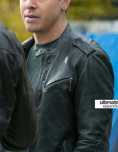 Chicago PD Jon Seda (Antonio Dawson) Black Jacket