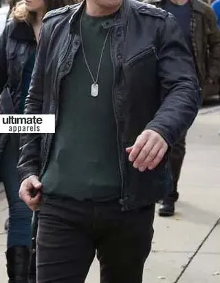 Chicago PD Jon Seda (Antonio Dawson) Black Jacket