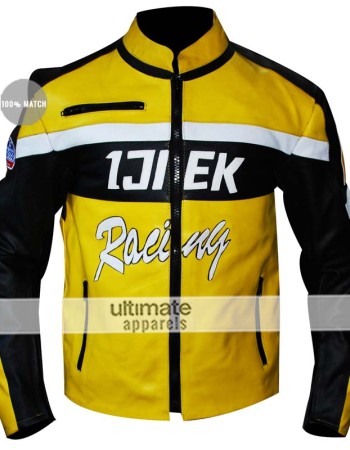 Dead Rising 2 Chuck Ijiek Greene Racing Yellow Hunting Jacket