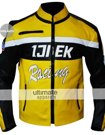 Dead Rising 2 Chuck Ijiek Greene Racing Yellow Hunting Jacket