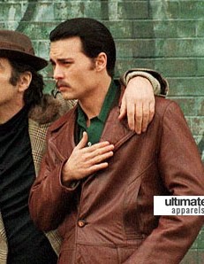 Donnie Brasco Johnny Depp (Joseph D. 'Joe' Pistone) Jacket Donnie Brasco Johnny Depp (Joseph D. 'Joe' Pistone) Jacket