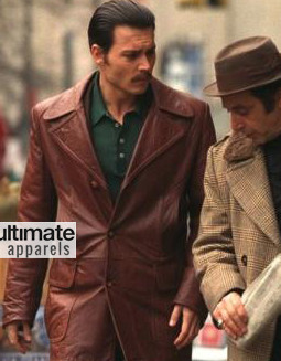 Donnie Brasco Johnny Depp (Joseph D. 'Joe' Pistone) Jacket Donnie Brasco Johnny Depp (Joseph D. 'Joe' Pistone) Jacket