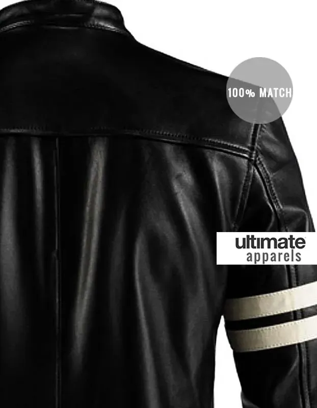 Driver San Francisco John Tanner Black Leather Jacket