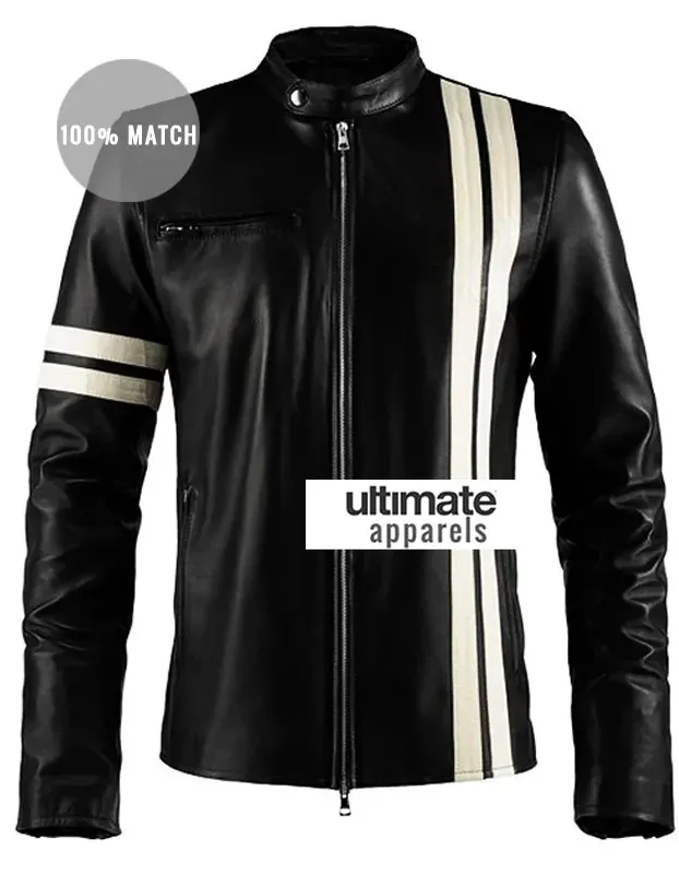 Driver San Francisco John Tanner Black Leather Jacket