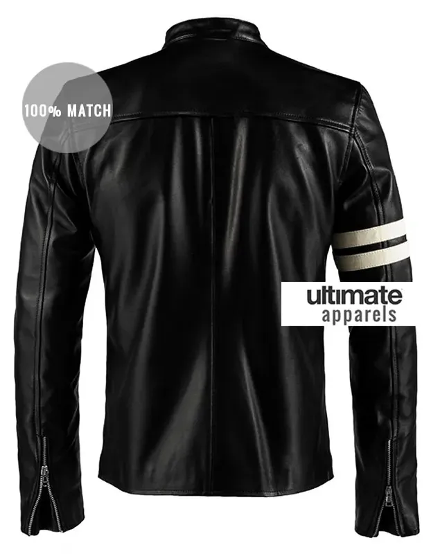 Driver San Francisco John Tanner Black Leather Jacket