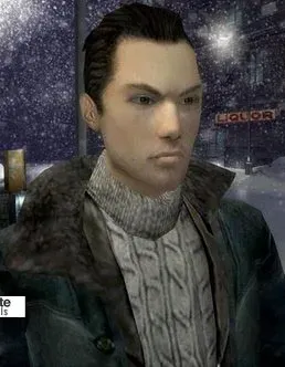 Fahrenheit Game Lucas Kane Black Shearling Jacket Fahrenheit Game Lucas Kane Black Shearling Jacket