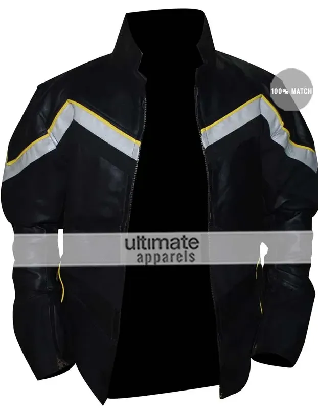 Hancock Will Smith Replica Leather Jacket Costume