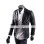 Men's Casual Smart Designers Black Leather Jacket Blazer