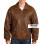 Scully Vintage Distressed Lamb Bomber Men Brown Jacket