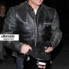 Tom Cruise Distressed Black Motorcycle Leather Jacket