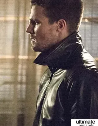 Arrow Oliver Queen (Stephen Amell) Black Bomber Jacket Arrow Oliver Queen (Stephen Amell) Black Bomber Jacket