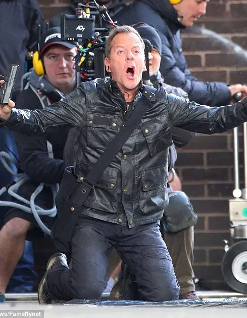 24: Live Another Day Jack Bauer Black Leather Jacket