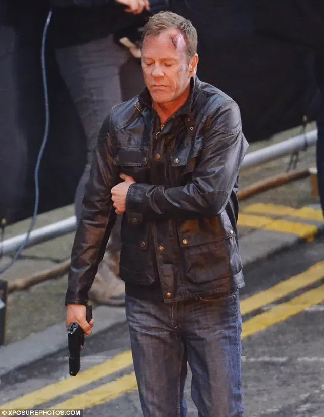 24: Live Another Day Jack Bauer Black Leather Jacket