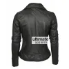 Barney Designer Women's Leather Asymmetric Biker Jacket Barney Designer Women's Leather Asymmetric Biker Jacket