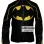 Designers Batman Begins Style Black Biker Leather Jacket
