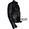 Brando Men's Vintage Quilted Black Biker Leather Jacket Brando Men's Vintage Quilted Black Biker Leather Jacket