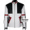 Designers Chaser Box White & Black Motorbike Leather Jacket