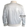 Crazy Stupid Love Ryan Gosling (Jacob) White Bomber Jacket