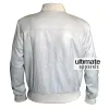 Crazy Stupid Love Ryan Gosling (Jacob) White Bomber Jacket