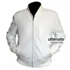 Crazy Stupid Love Ryan Gosling (Jacob) White Bomber Jacket
