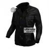 Dark Knight Rises Bane Black Leather Jacket Dark Knight Rises Bane Black Leather Jacket