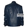Designers Navy Blue Men's Leather Jacket Designers Navy Blue Men's Leather Jacket