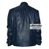 Designers Navy Blue Men's Leather Jacket Designers Navy Blue Men's Leather Jacket