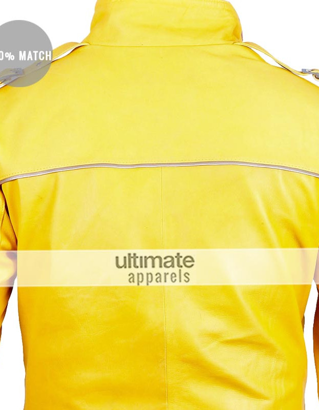 Freddie Mercury Concert Yellow Replica Jacket Costume Freddie Mercury Concert Yellow Replica Jacket Costume