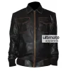 Once Upon A Time Jamie Dornan (Sheriff Graham Humbert) Black Bomber Jacket
