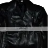 Kim Kardashian Valentino Biker Black Leather Jacket
