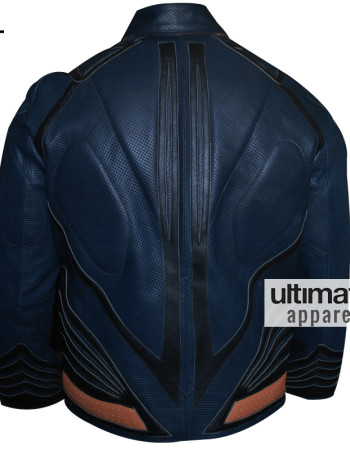 Man of Steel Superman Leather Costume Jacket Man of Steel Superman Leather Costume Jacket