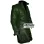 Designers Men Green Cargo Style Trench Jacket