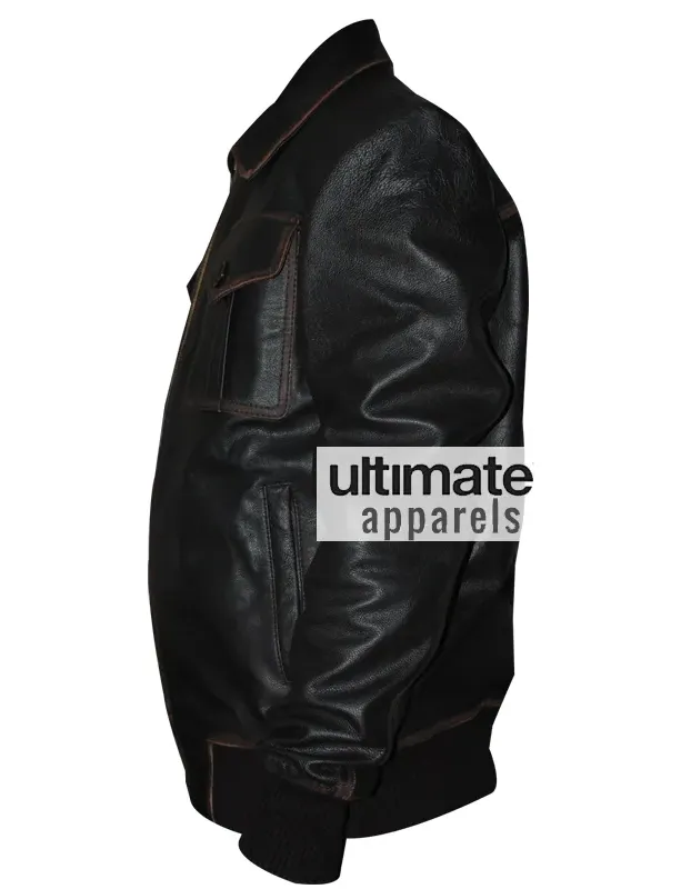 Once Upon A Time Jamie Dornan (Sheriff Graham Humbert) Black Bomber Jacket