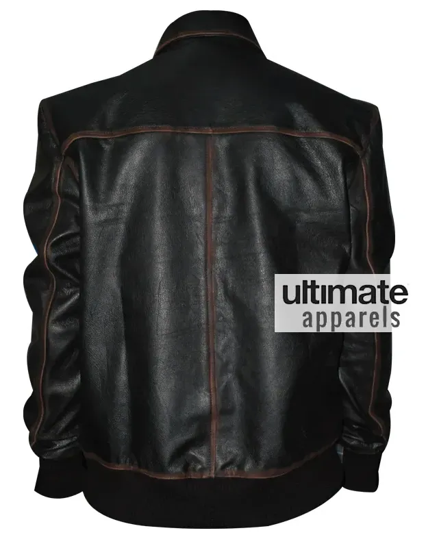 Once Upon A Time Jamie Dornan (Sheriff Graham Humbert) Black Bomber Jacket Once Upon A Time Jamie Dornan (Sheriff Graham Humbert) Black Bomber Jacket