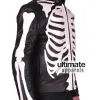 Skeleton Bones Sketch Motorcycle Black Leather Jackets Skeleton Bones Sketch Motorcycle Black Leather Jackets