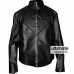 Superman Smallville PU Faux Black Leather Jacket