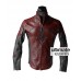 Smallville Superman Clark Kent Black and Red Leather Jacket