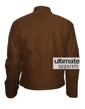 Tom Cruise Jack Reacher Brown Distressed Jacket