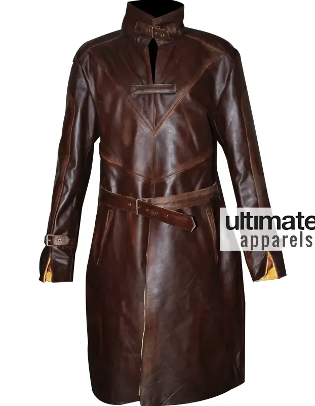 Watch Dogs Aiden Pearce Distressed Trench Costume Jacket Watch Dogs Aiden Pearce Distressed Trench Costume Jacket