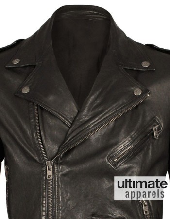 Alexander Mcqueen Mcq Black Biker Leather Jacket Alexander Mcqueen Mcq Black Biker Leather Jacket