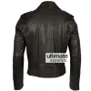Alexander Mcqueen Mcq Black Biker Leather Jacket Alexander Mcqueen Mcq Black Biker Leather Jacket