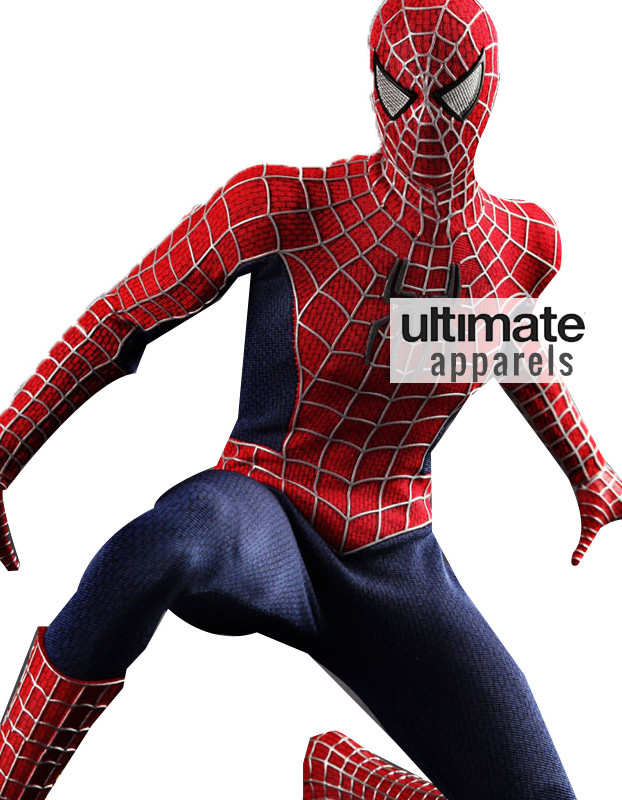 The Amazing Spiderman Red & Blue Leather Jacket Costume