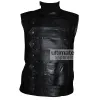 Winter Soldier Bucky (Sebastian Stan) Black Leather Jacket