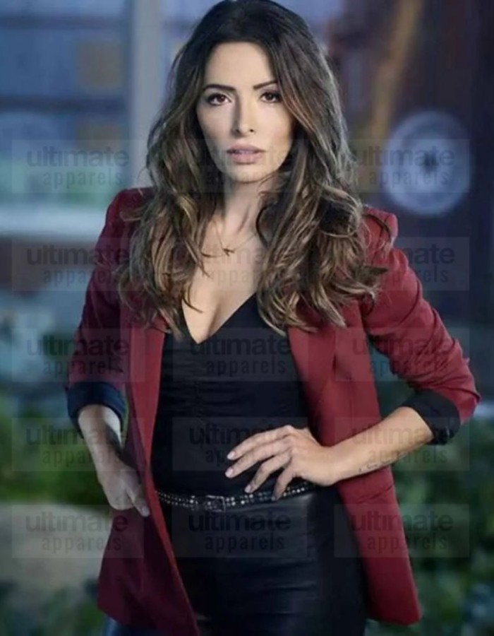 Sex/Life 2021 Sarah Shahi (Billie Connelly) Wool Blazer Sex/Life 2021 Sarah Shahi (Billie Connelly) Wool Blazer