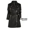 Designers Burberry Prorsum Quilted Trench Leather Coat