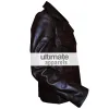 Ladies Dark Brown Motorcycle Leather Blazer Jacket