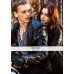 Mortal Instruments Lily Collins (Clary Fray) Black Jacket