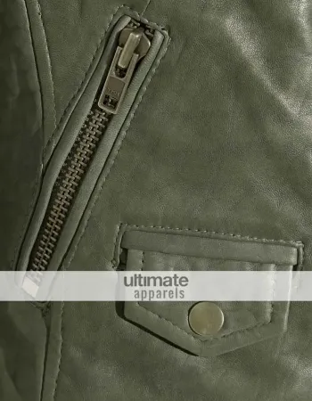 Muubaa Ultimate Women Olive Green Designers Jacket