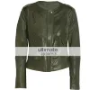 Muubaa Ultimate Women Olive Green Designers Jacket